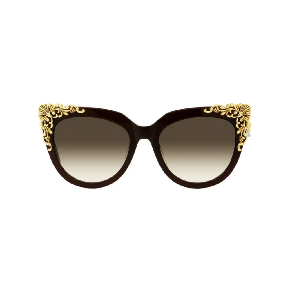 MCM MCM638/S 210 Chocolate Cateye Sunglasses